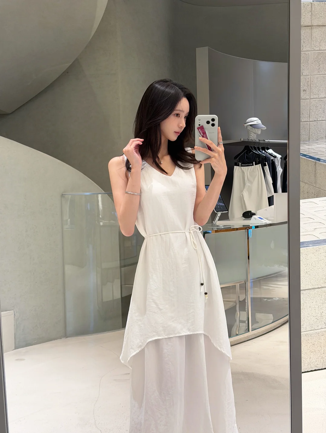 Lauren Snap short-sleeved dress 12