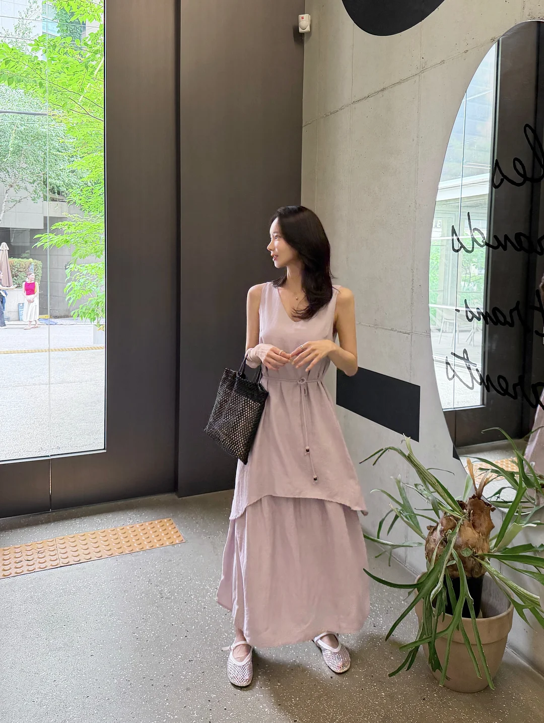 Lauren Snap short-sleeved dress 17