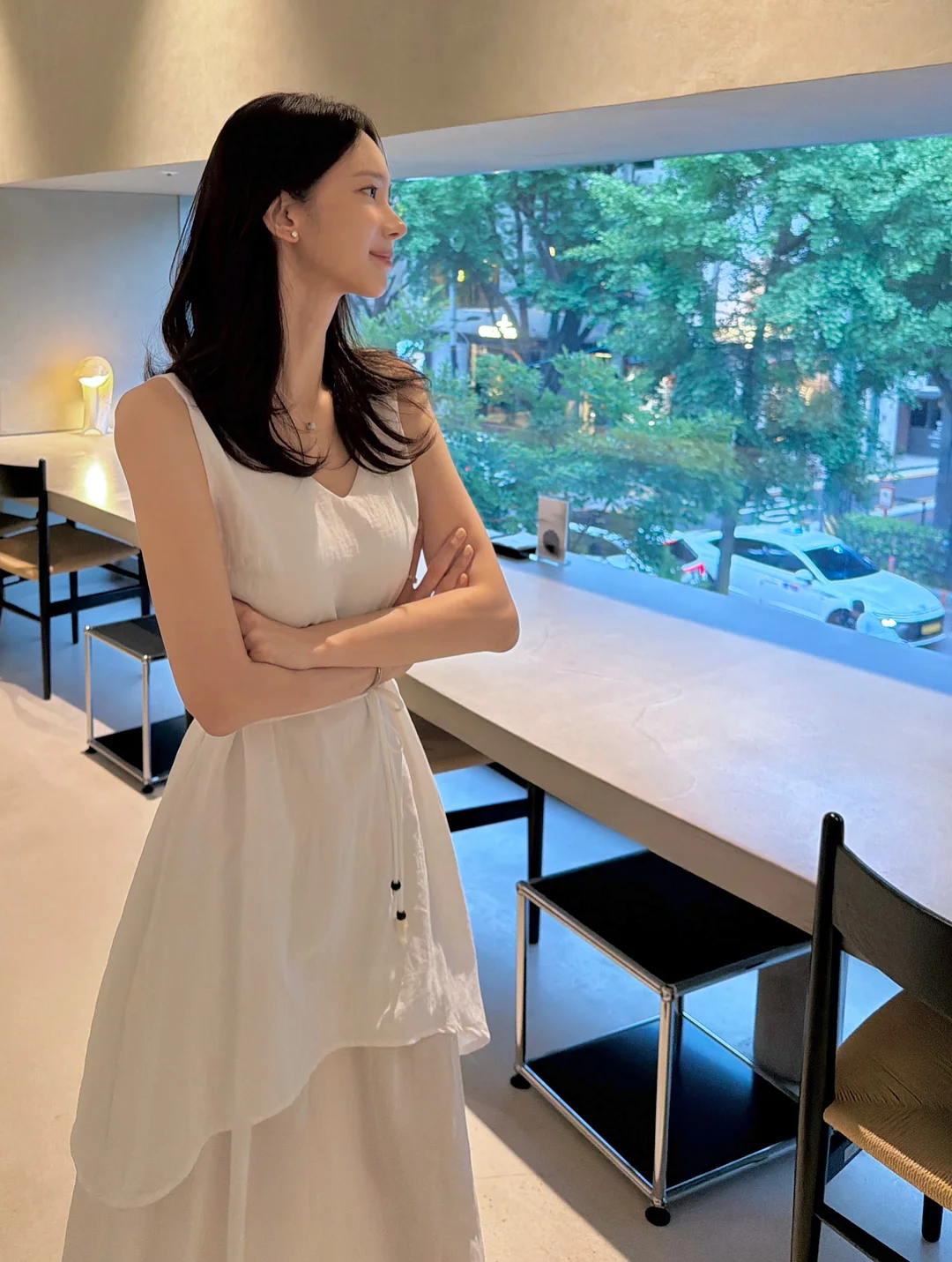 Lauren Snap short-sleeved dress 18