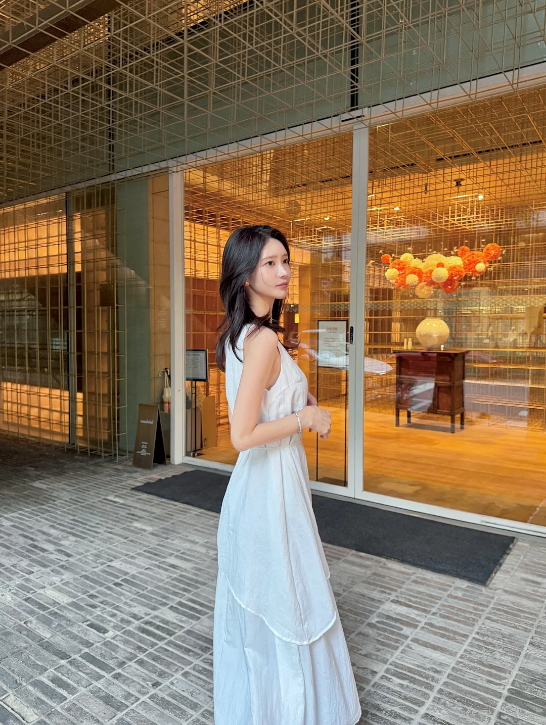 Lauren Snap short-sleeved dress 19