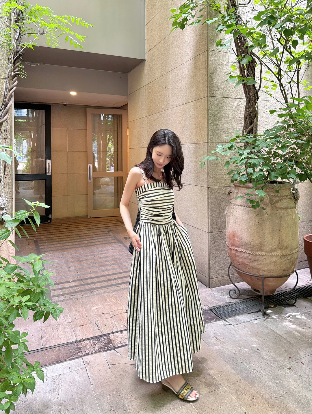 Lauren Snap short-sleeved dress 6