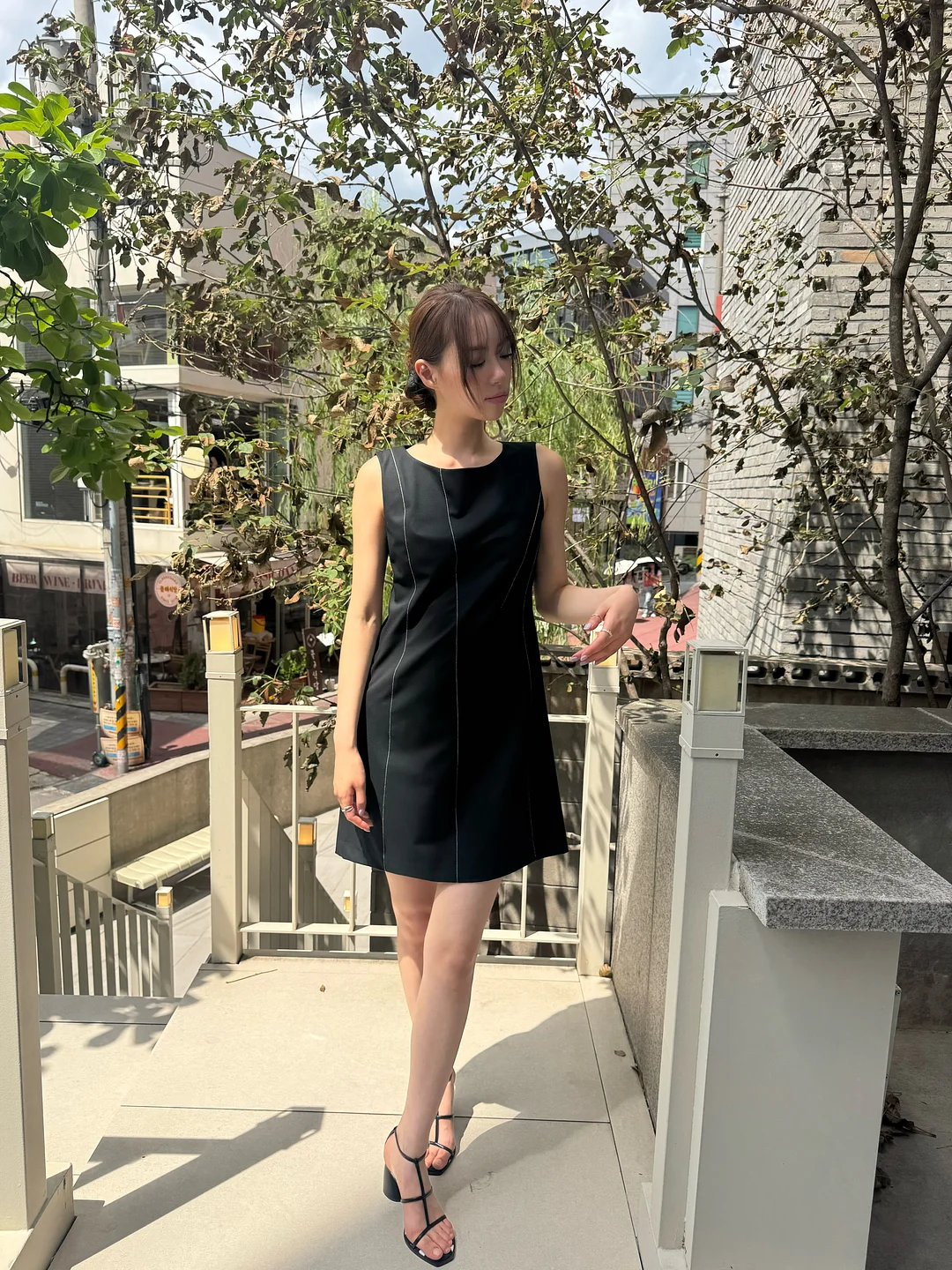 야생화 누빔 숄더백 5