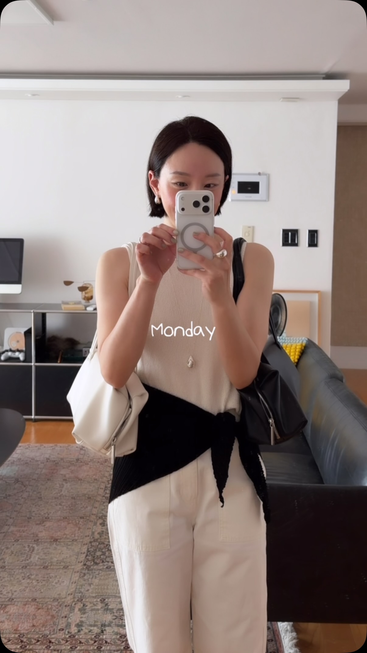 미니 손톱깎이 키링