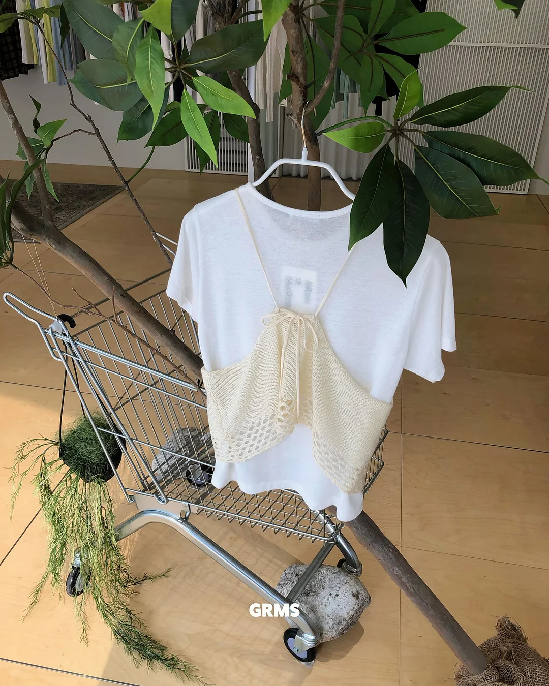 고블렛 생화 케이크 1