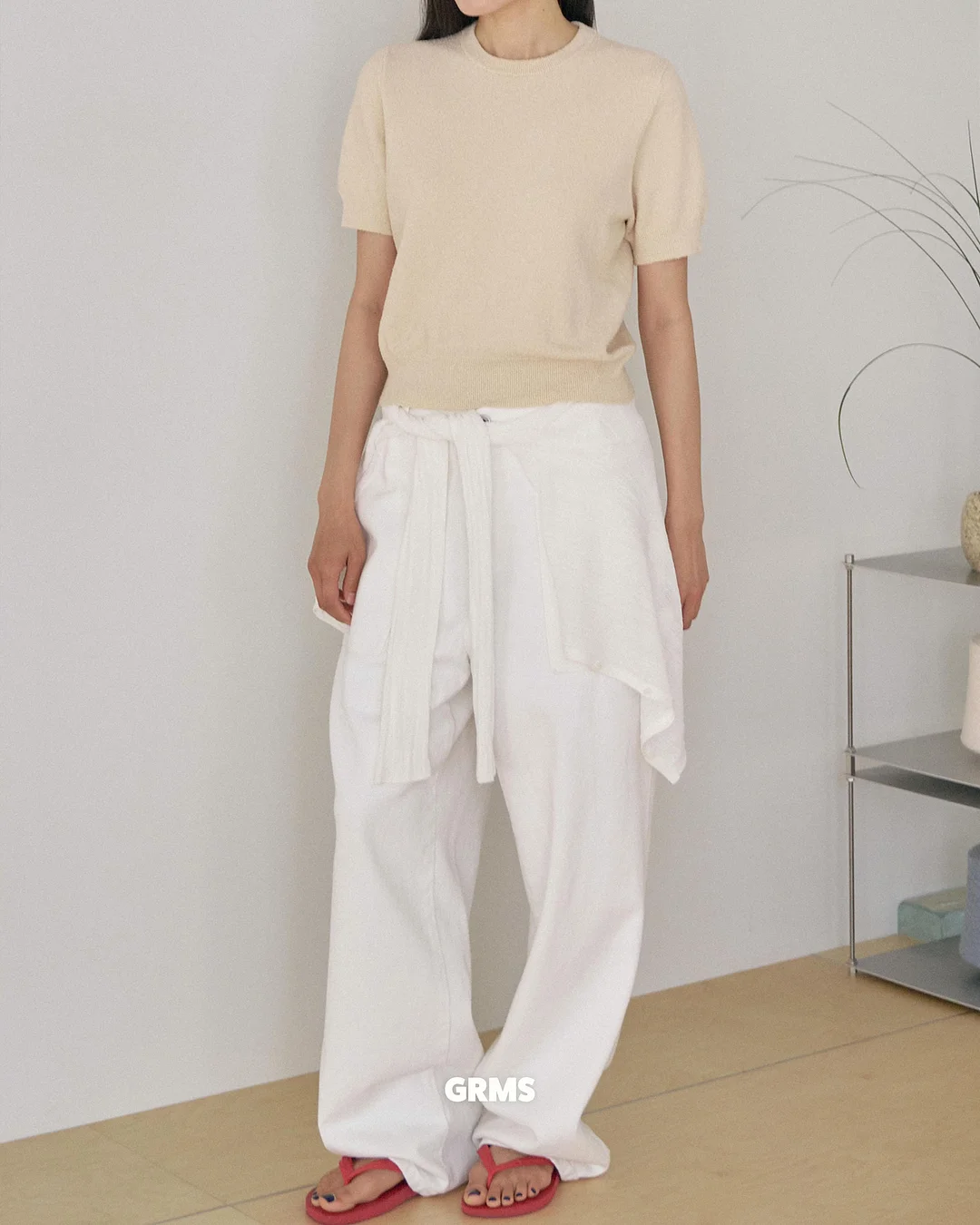 고블렛 생화 케이크 5