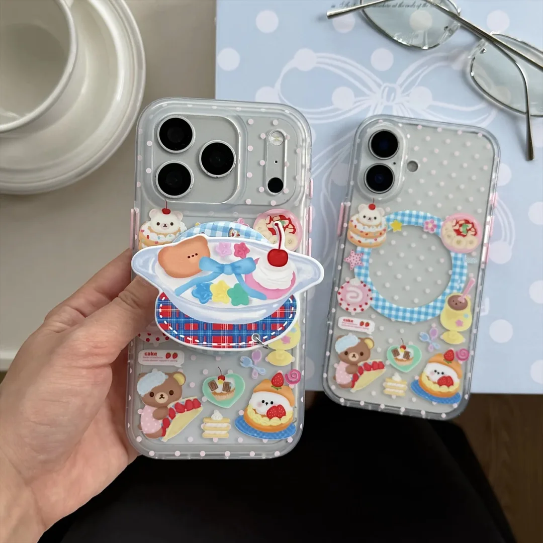 딸기 오버롤+커치프 1