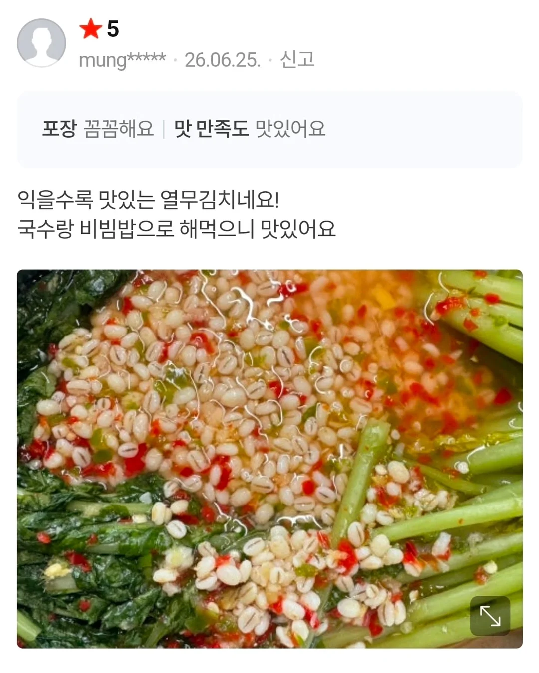 금붕어 미니 엽서 부채 2