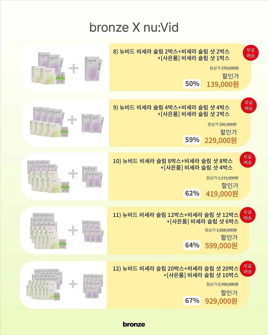 스타트핑크 컬렉션 반시럽 젤 4