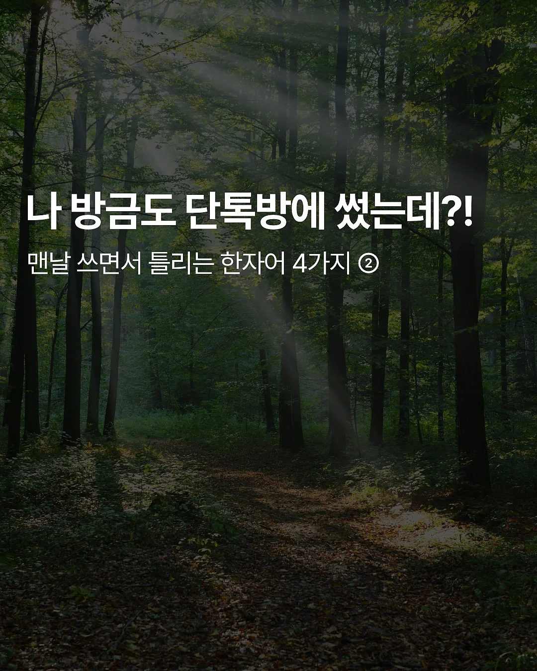 취업 특강 1