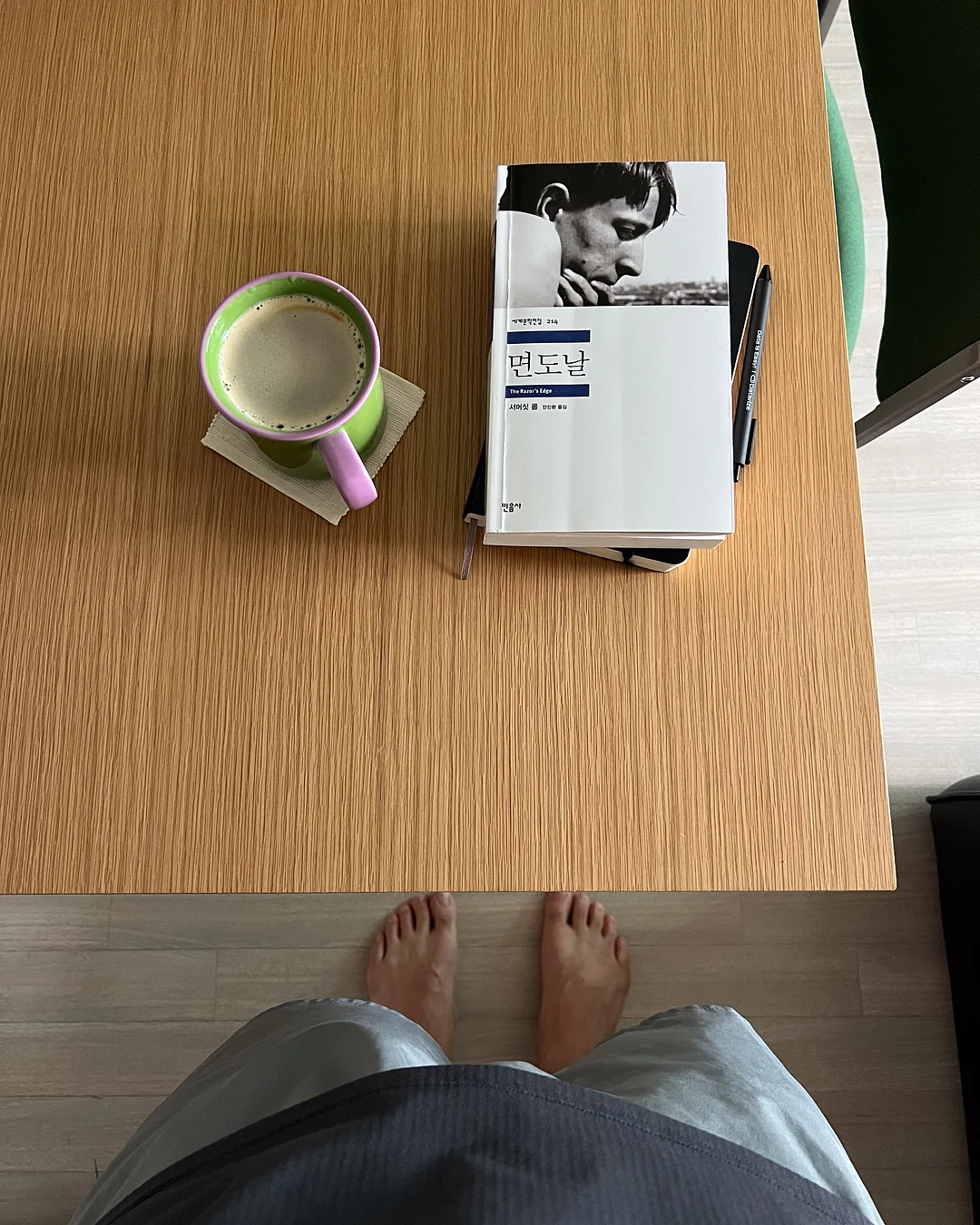 진주 샤 롱 스커트 2