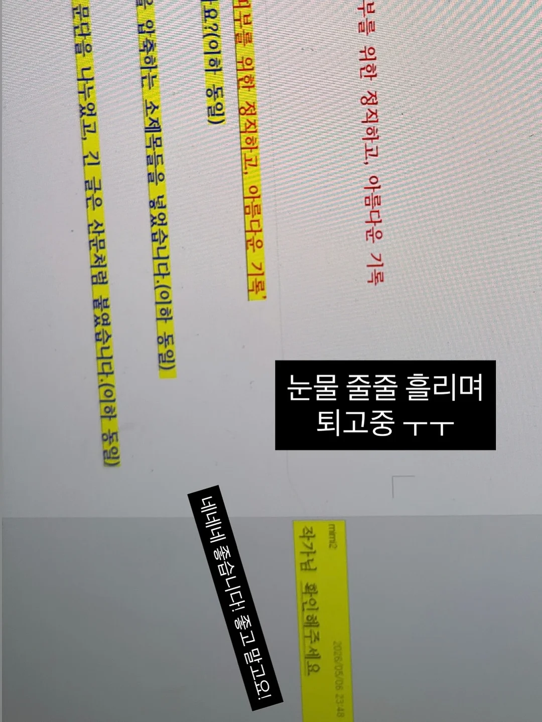 벨라 골지 티셔츠 9