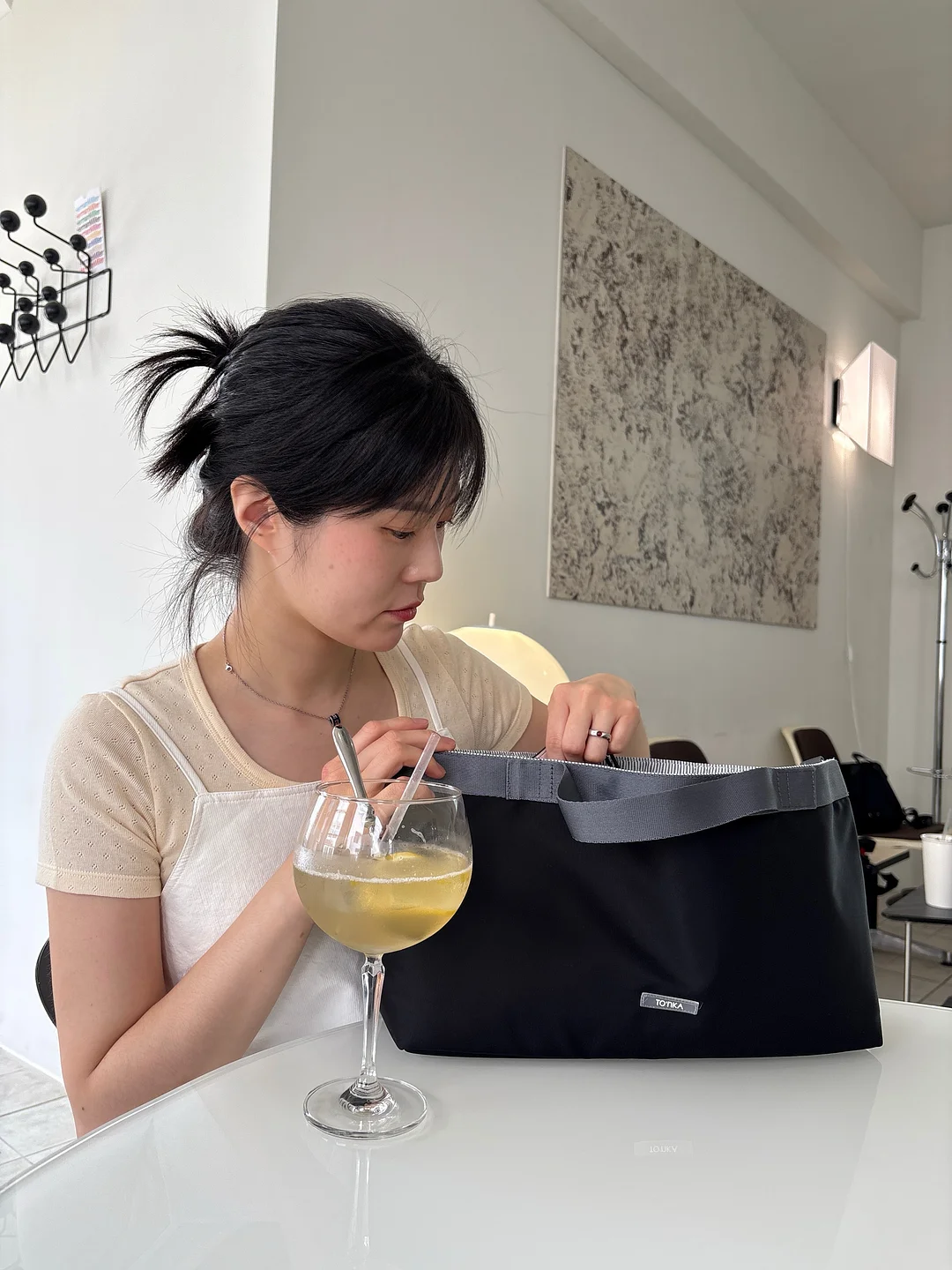 리린 레터링 비죠 자켓 10