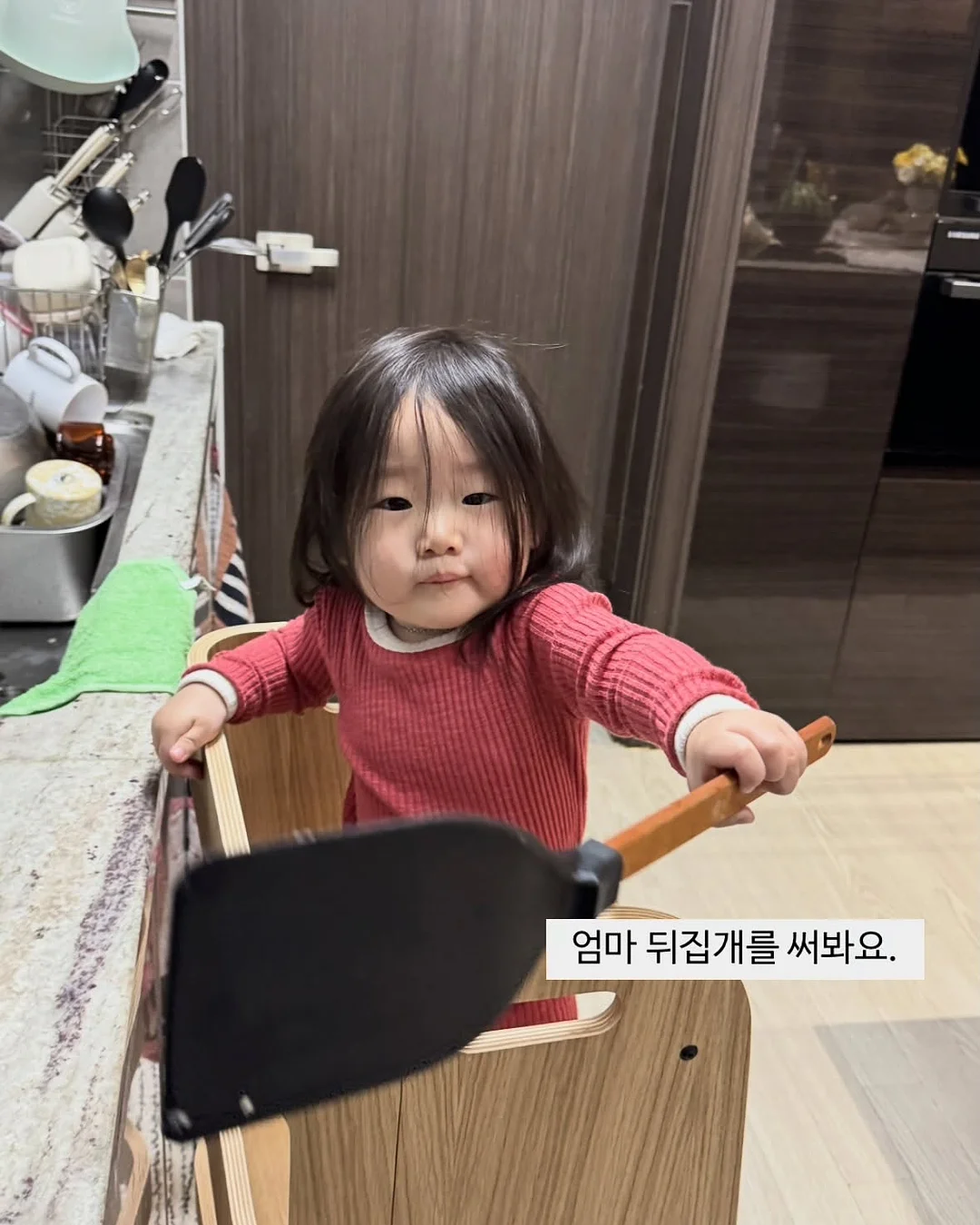 송치 레오파드 슬림 쪼리 8