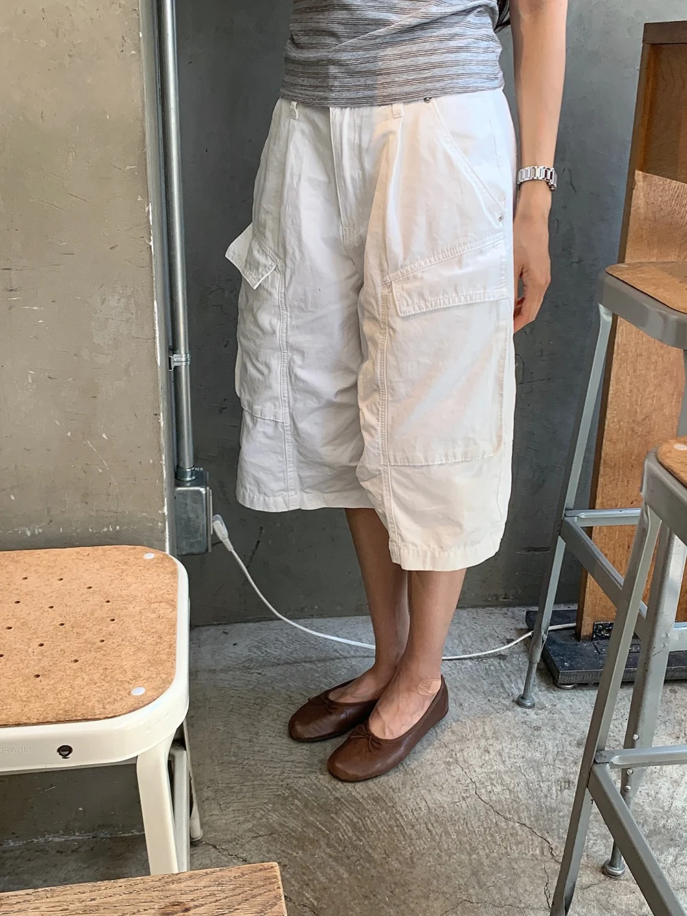 스투시 올드스쿨 그레이컬러 모션 스펠아웃로고 후드티 4