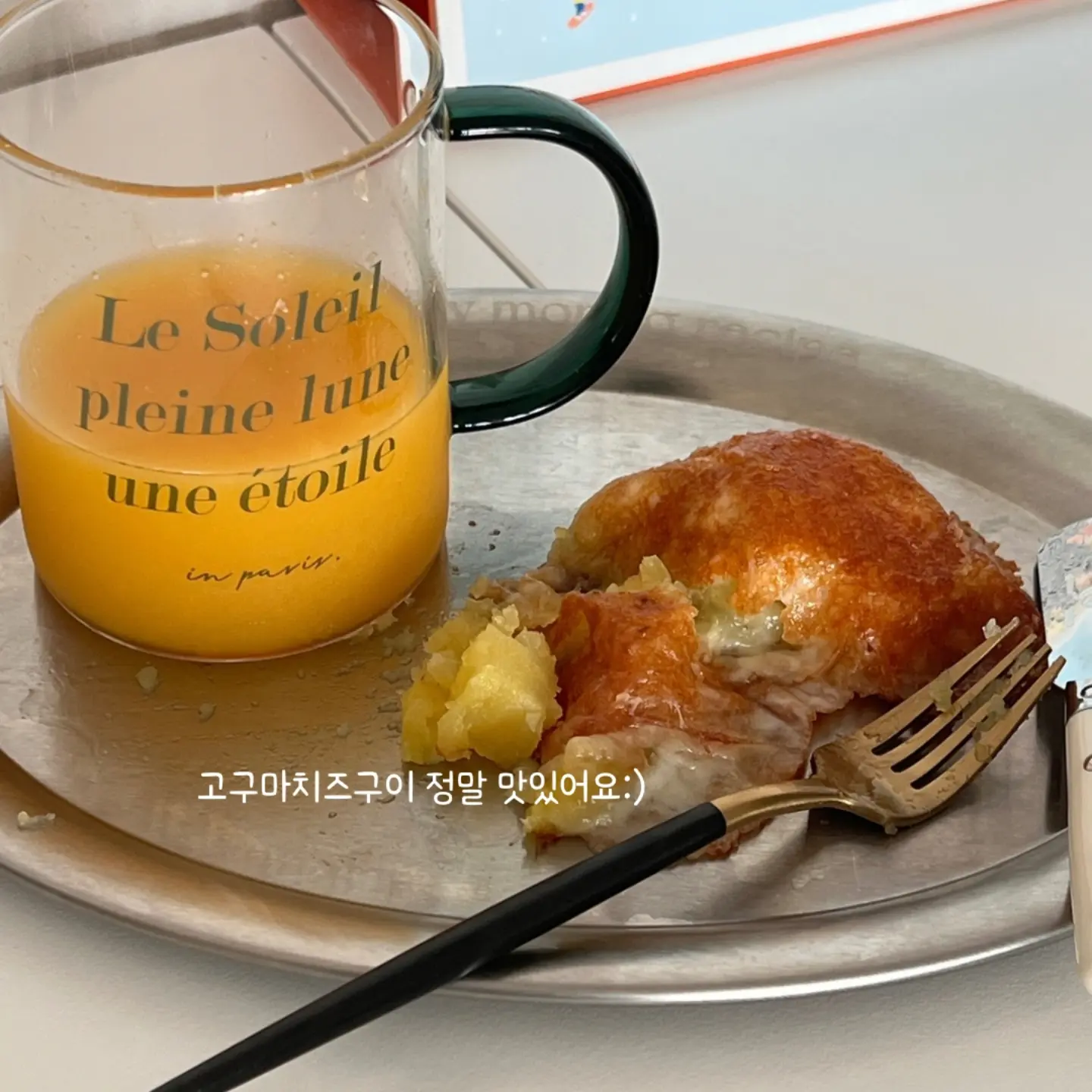 보석단추가디건 글리터가디건 펄 볼륨 소매 카디건 7부 브라운 6