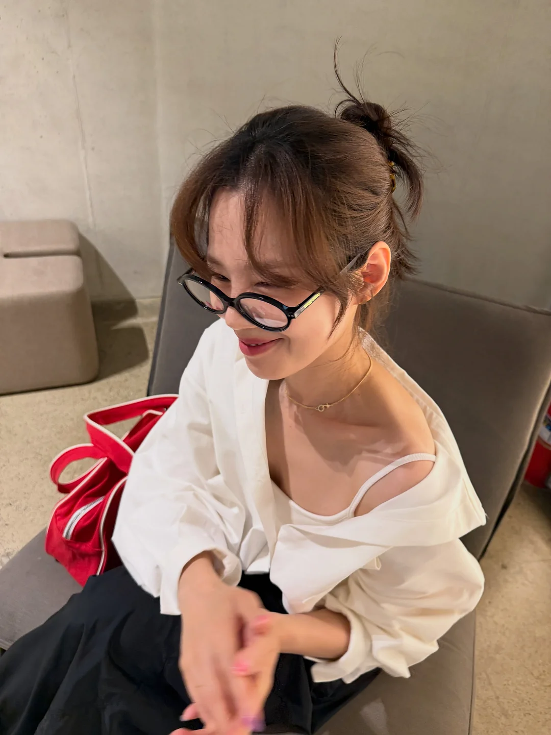 페이즐리 패턴 반소매 셔츠 & 원피스 세트 5