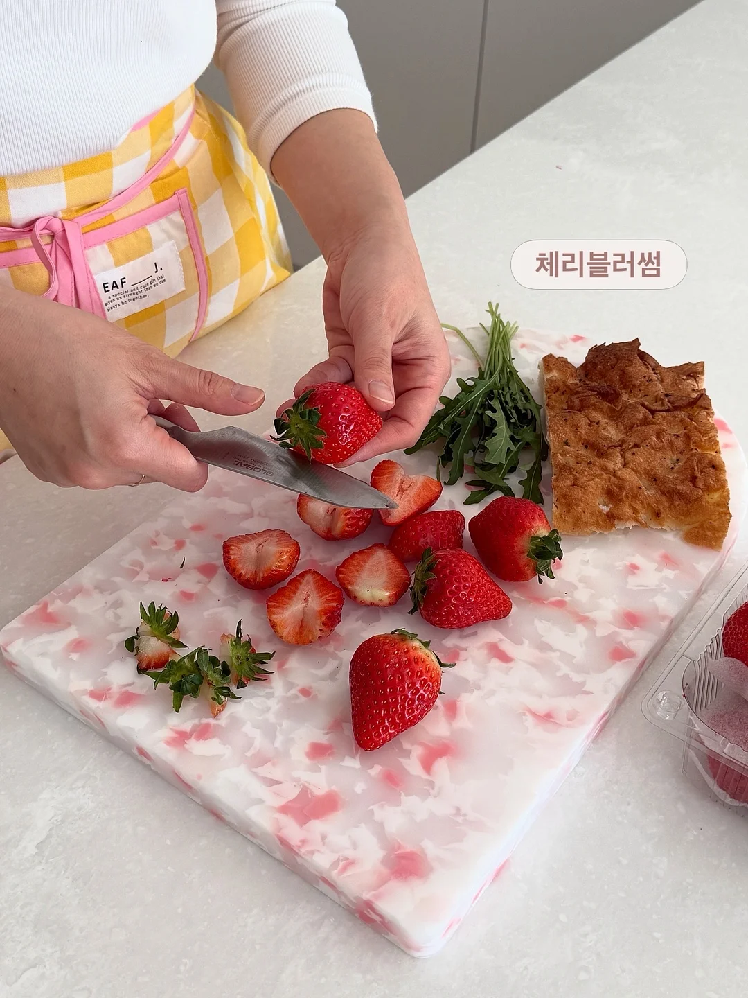 썸머 피그먼트 반바지 세트 3