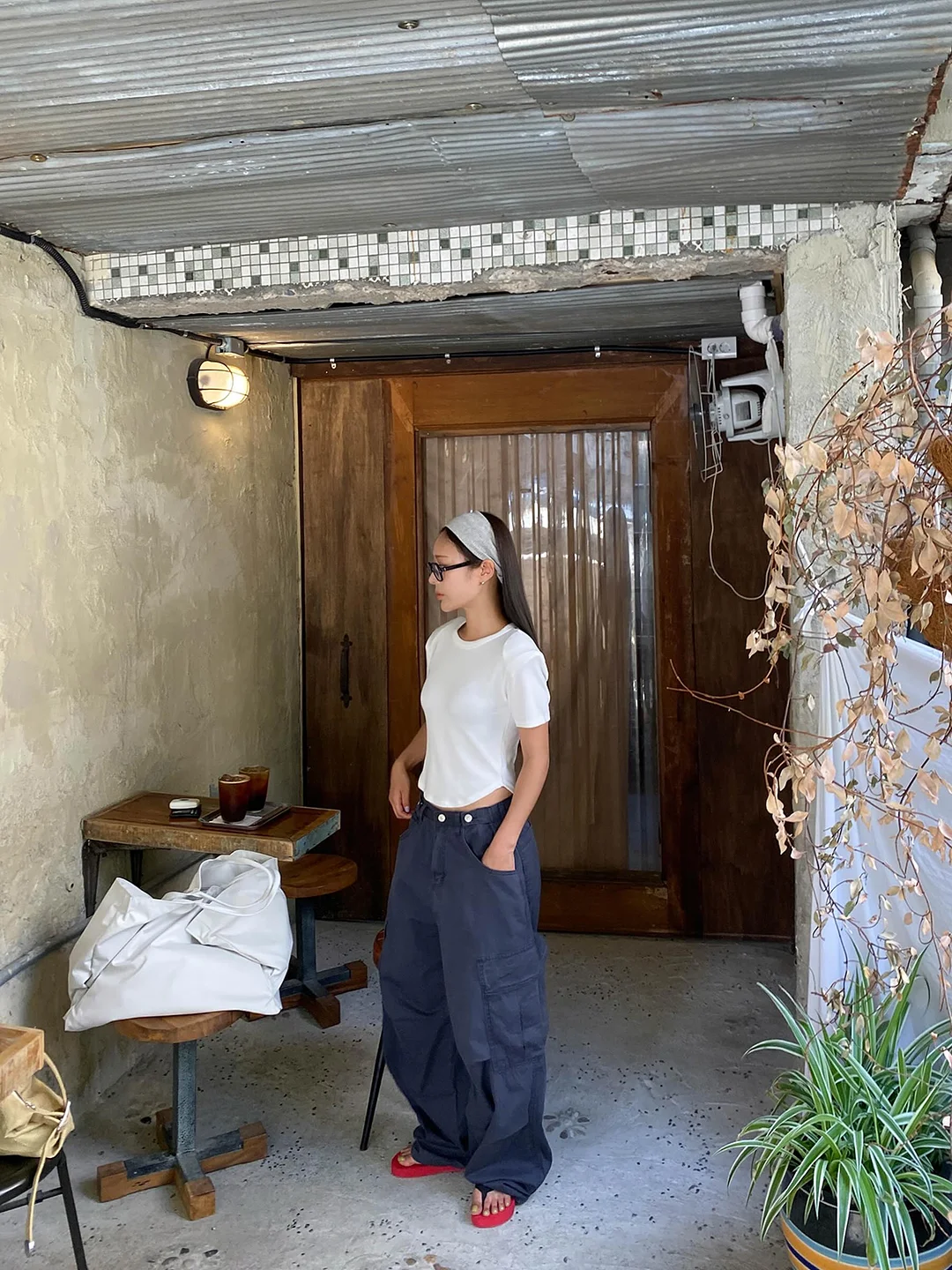 할미 레트로 조끼 17