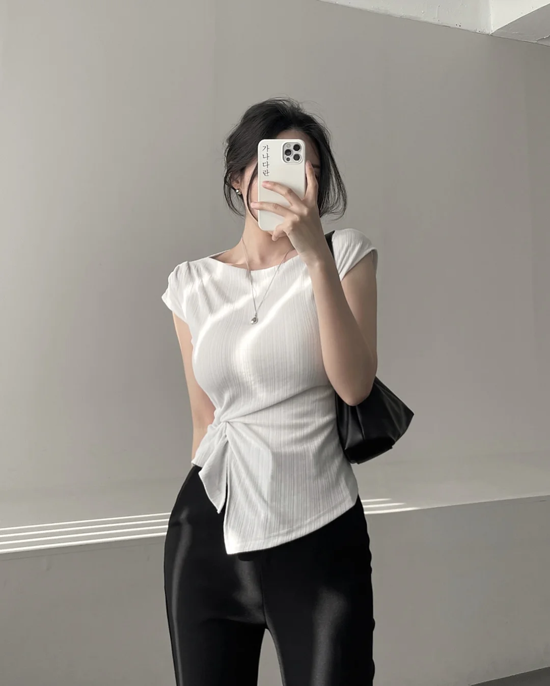 피크닉 페이퍼 누빔백 5