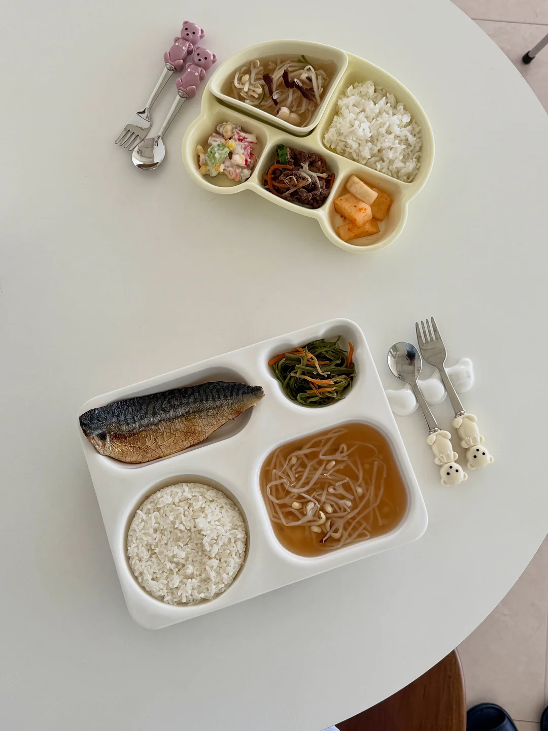 별무늬 전판 싱글 원단 나염 티셔츠 1