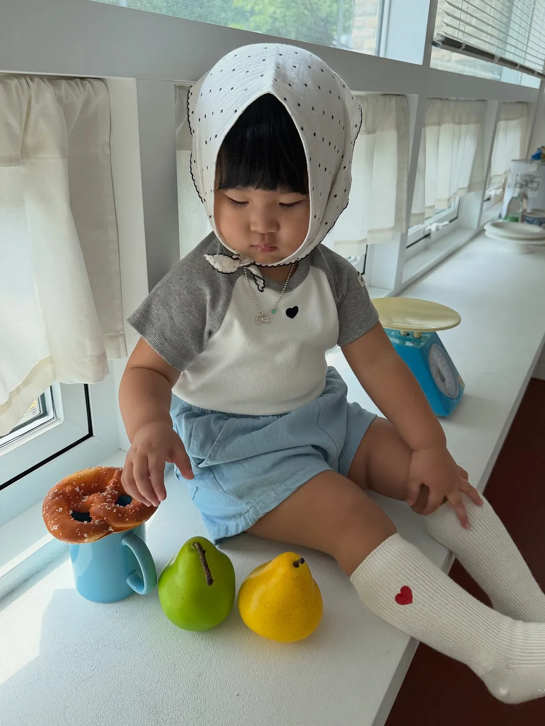 하트 산호 펜던트 4