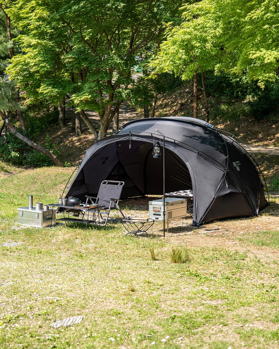아미 하트 자수 반팔