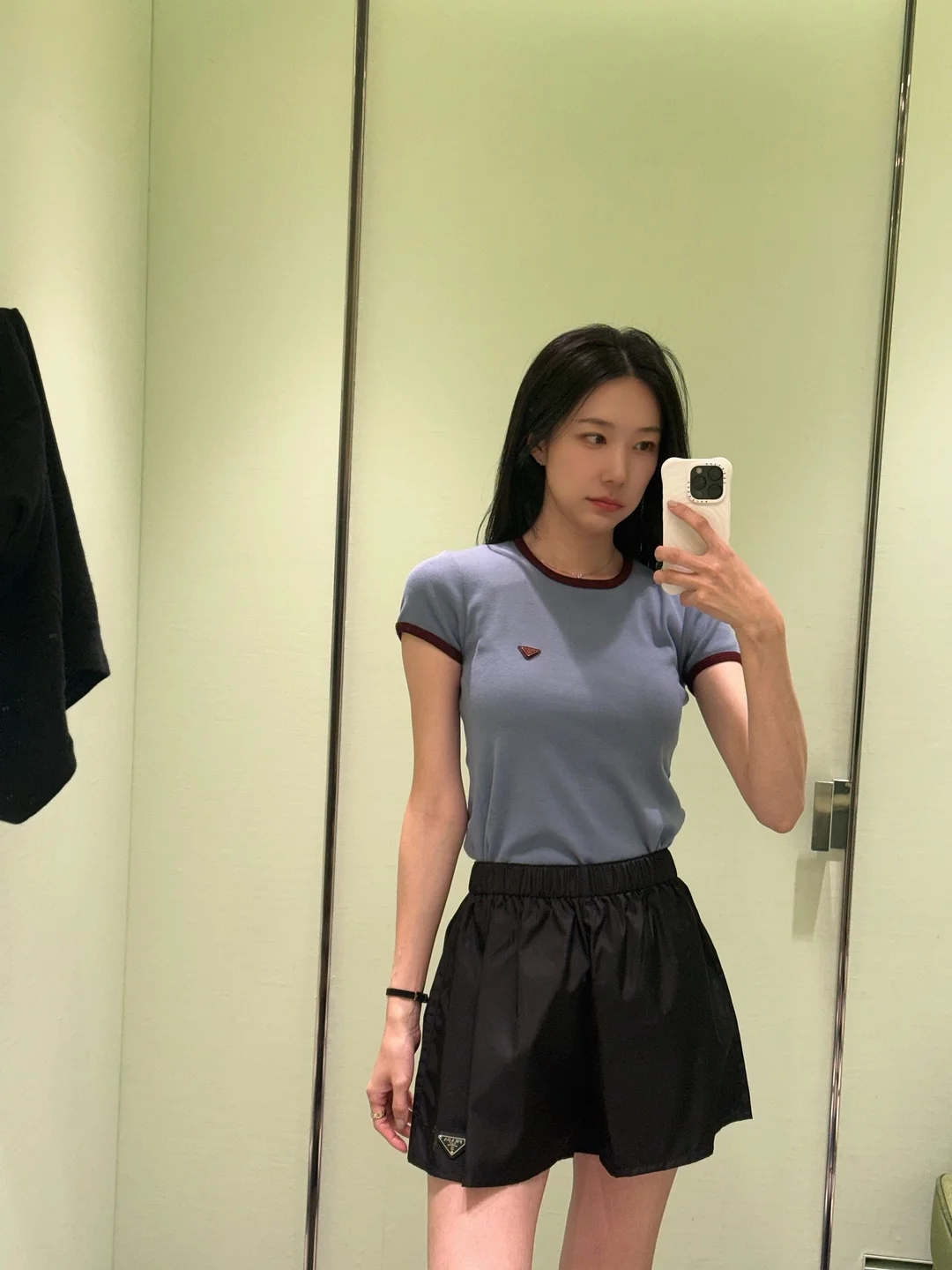 살구 투피스 블랙 1