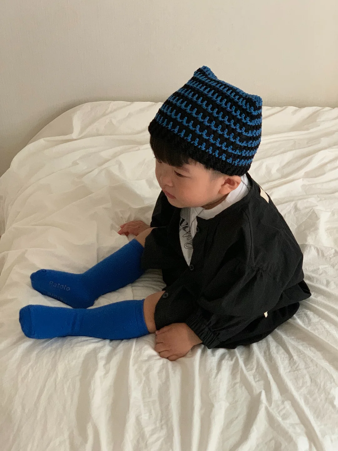 봄달 시그니처 리본턱받이 5