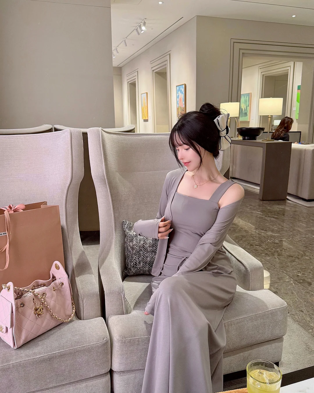 아기별꽃 모자 5