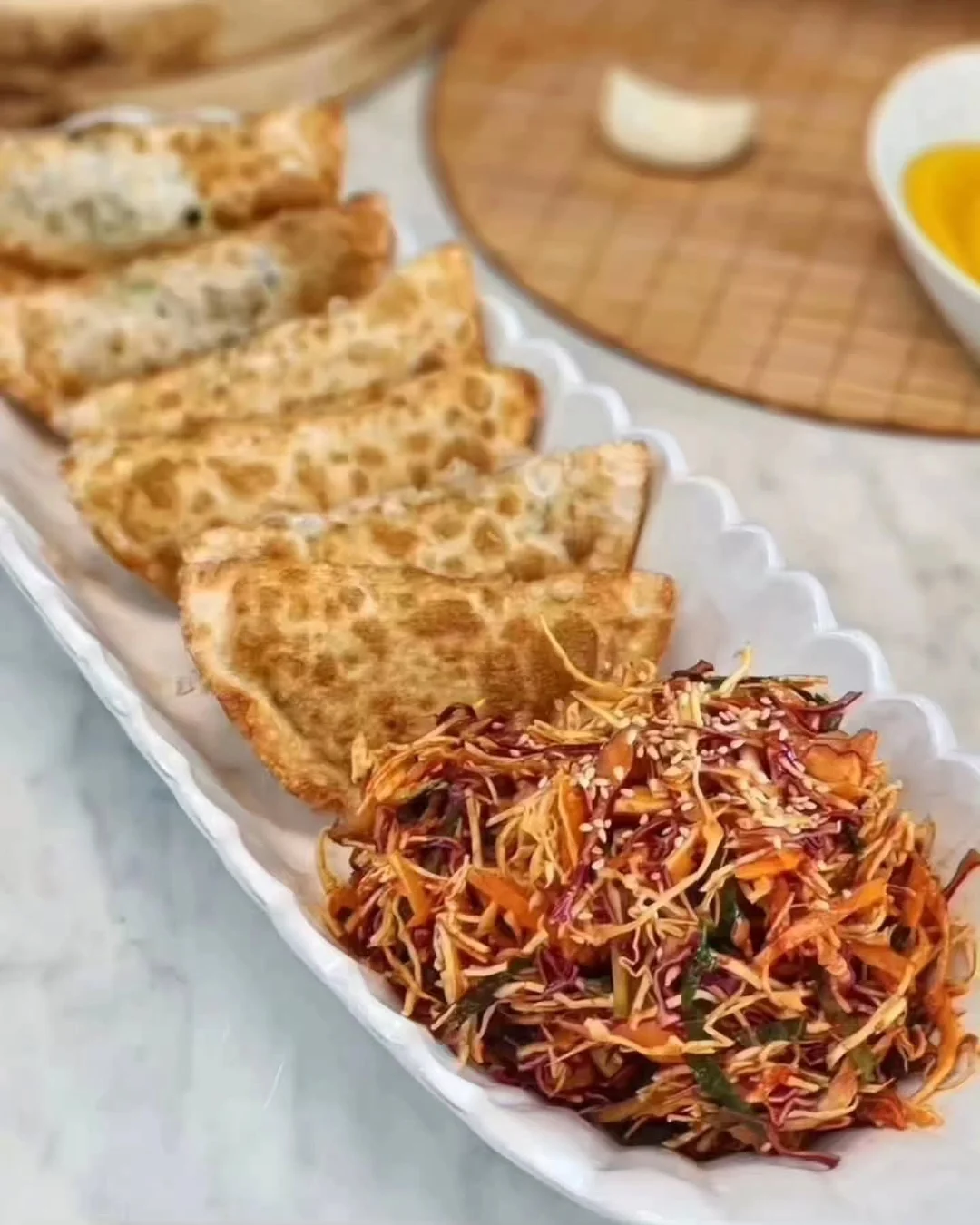 오가닉자수 테리턱받이 7