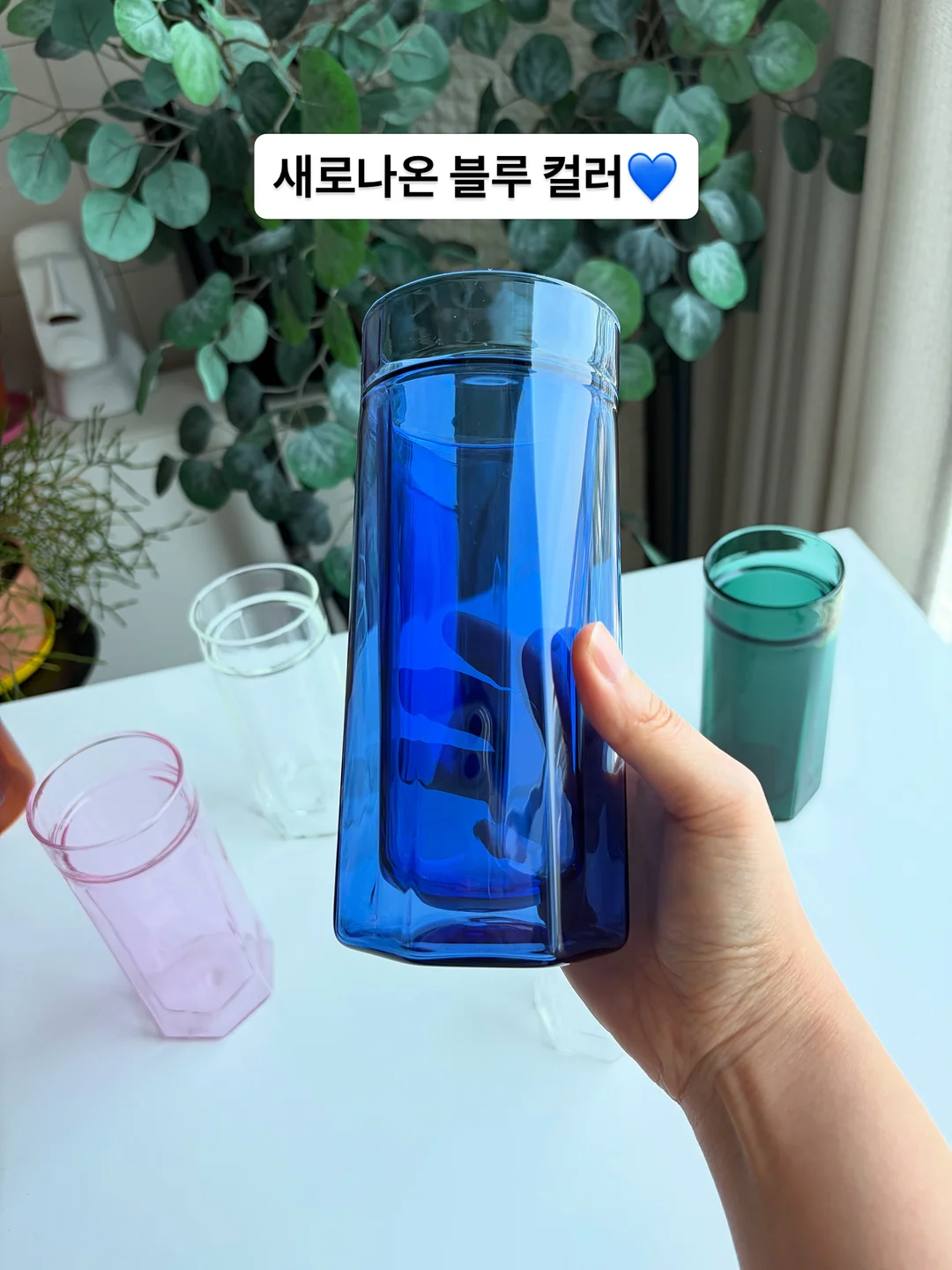 유니 베이직 보트넥 반팔티 6