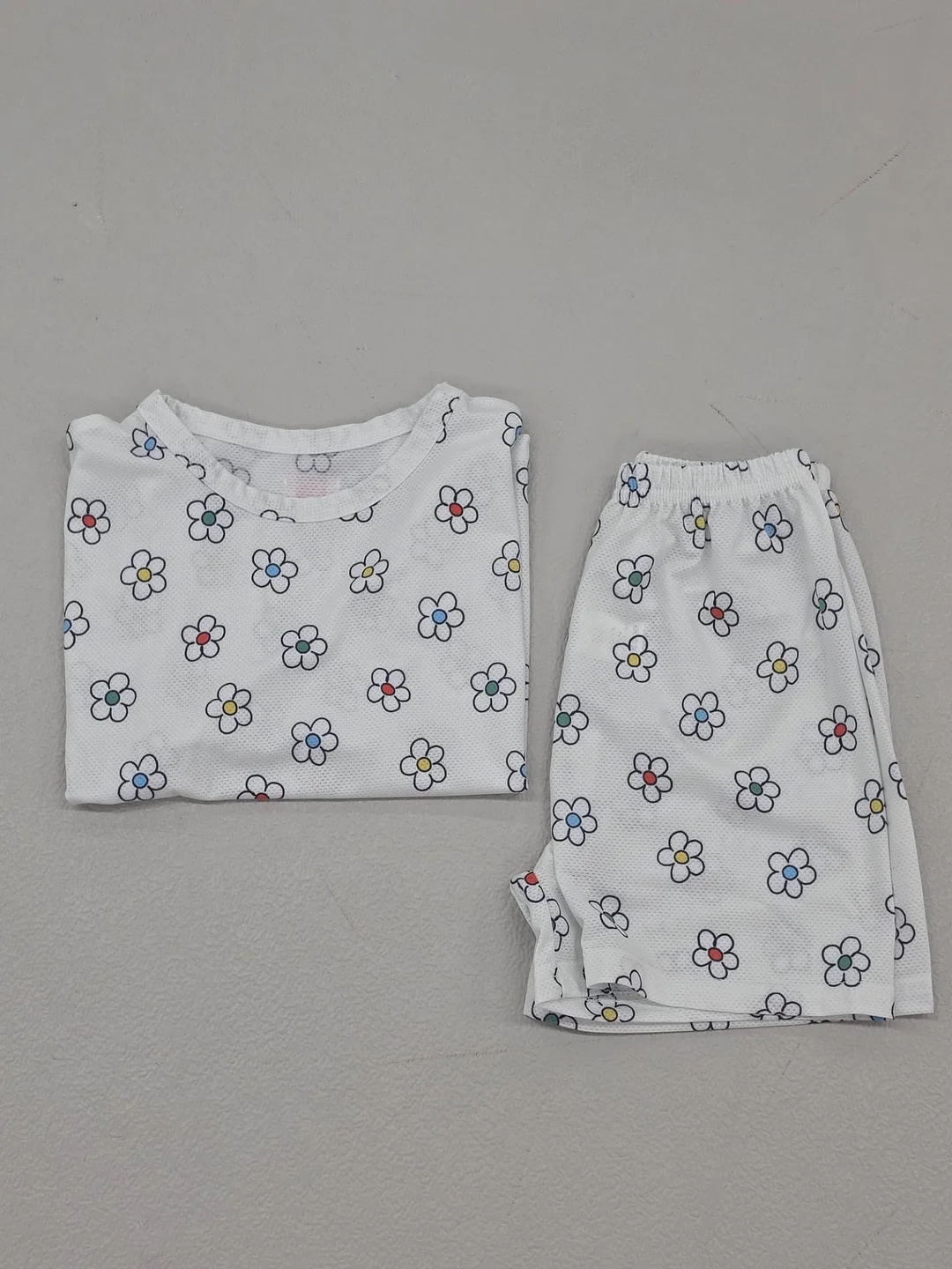 JANISS damaged grunge printing t-shirt 6