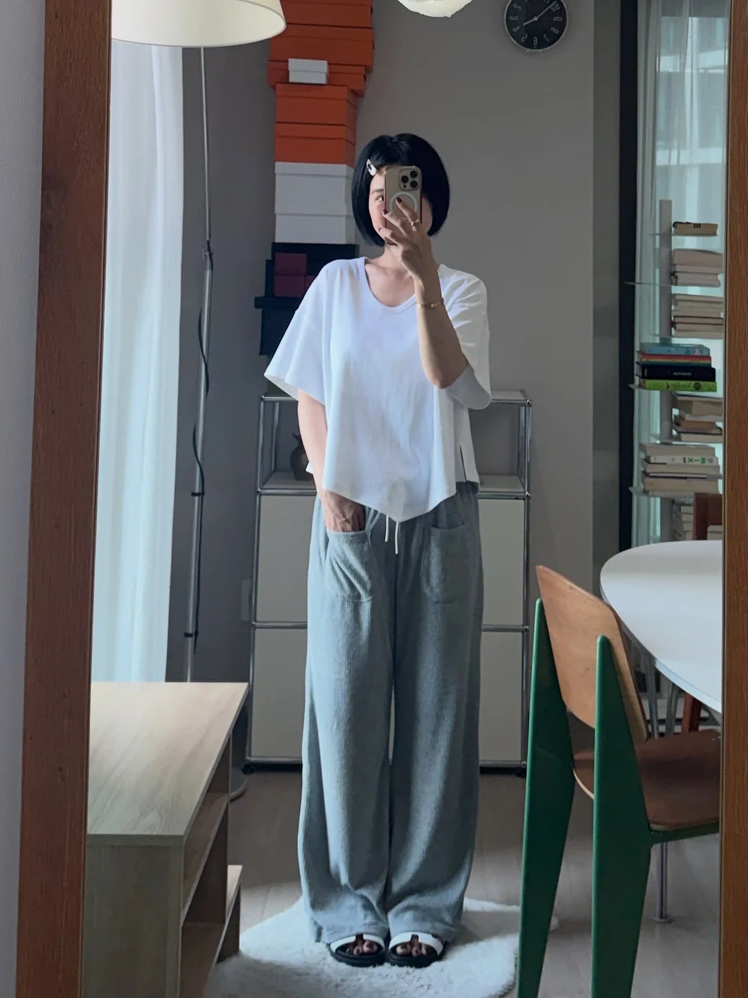 데님 하프팬츠 5