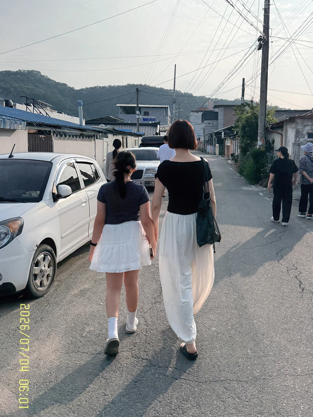 대슙 화이트 랩 스커트 15