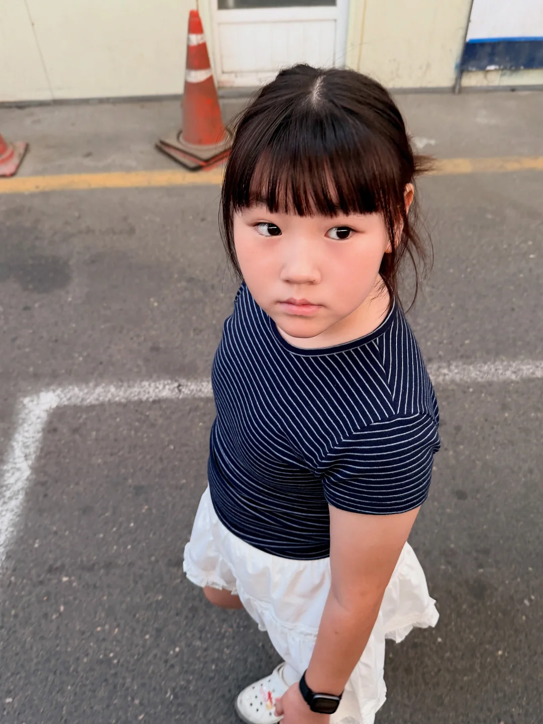 대슙 화이트 랩 스커트 9