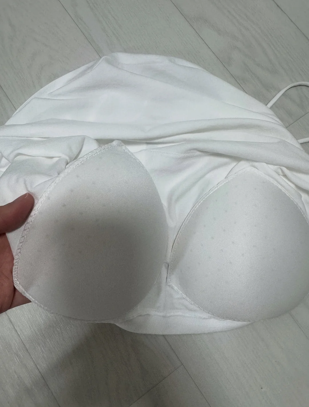 11수 차콜그레이 바이오워싱 원단 6