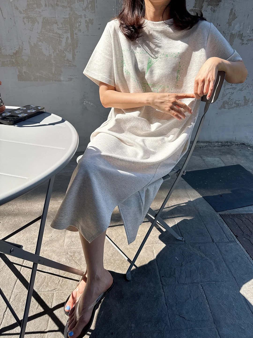 메종키츠네 시그니처 라인 반팔티 2
