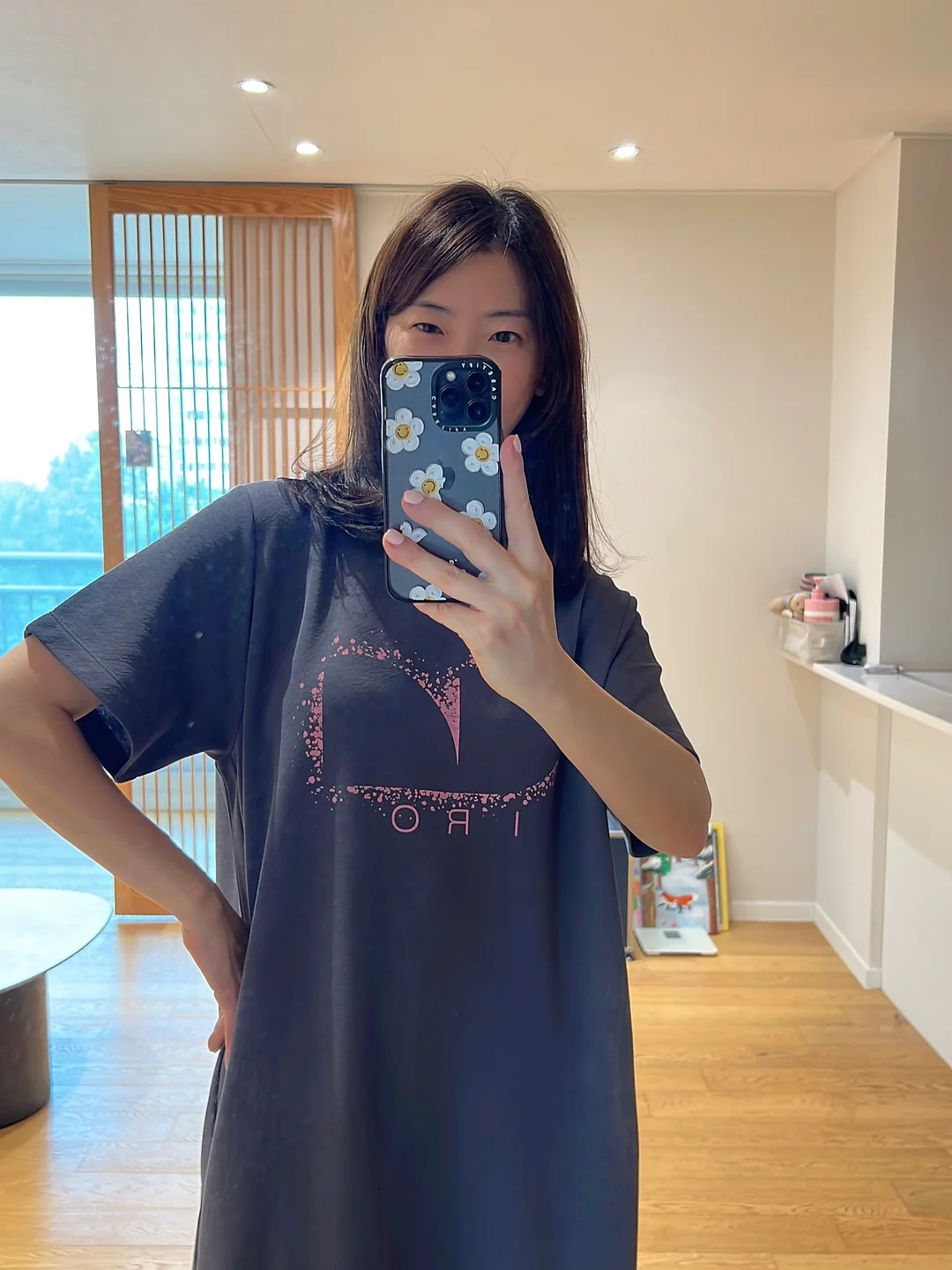 메종키츠네 시그니처 라인 반팔티 10