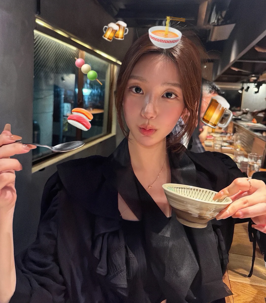 탄소발자국 음식 스티커 1