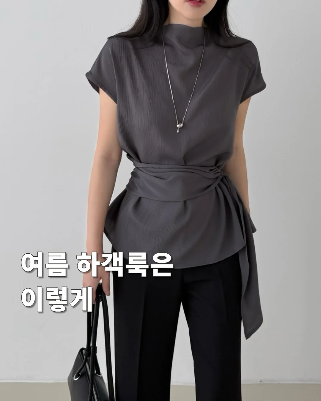 코튼체크스커트 1