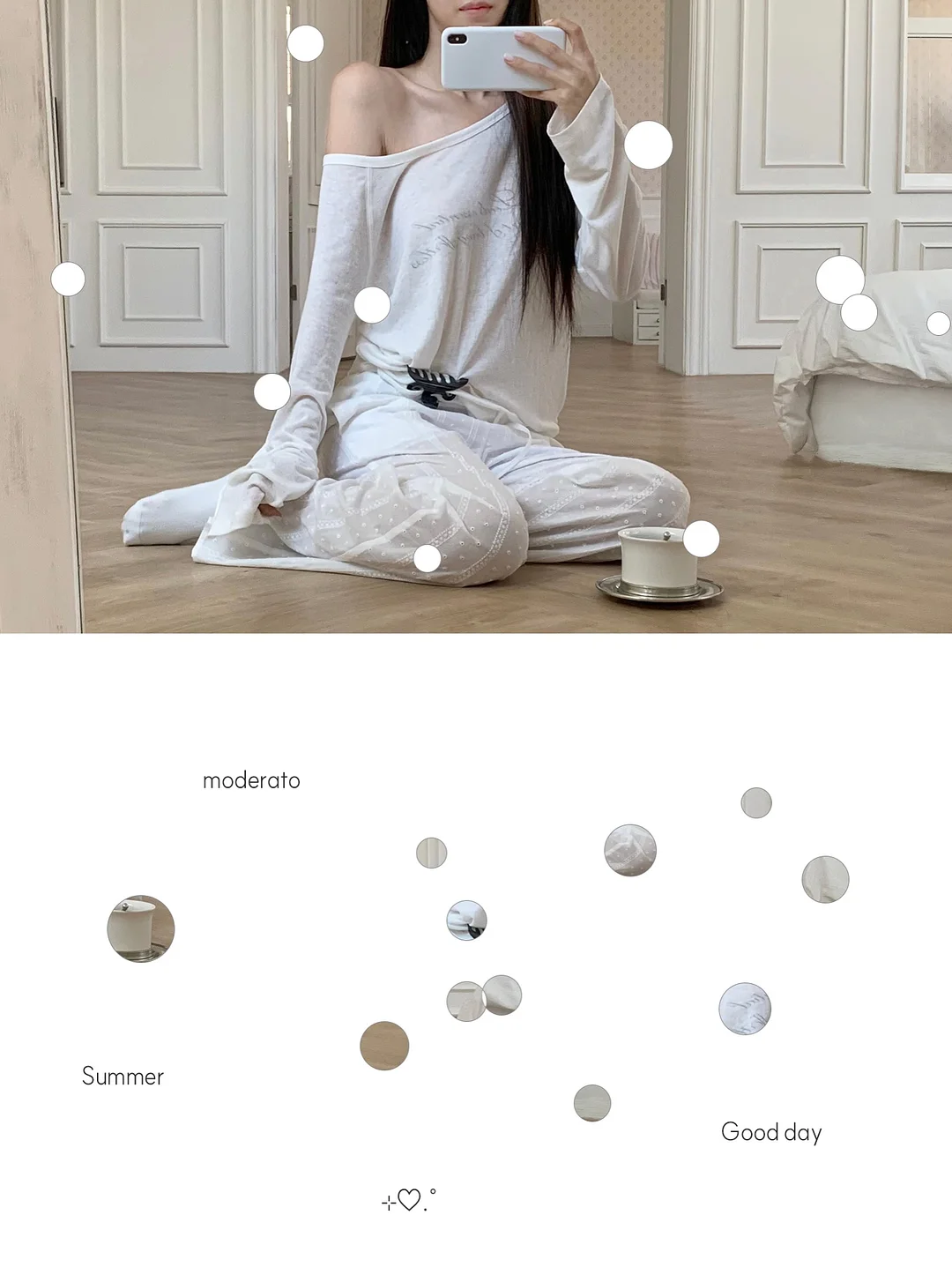 마린블루 래쉬가드 세트 4