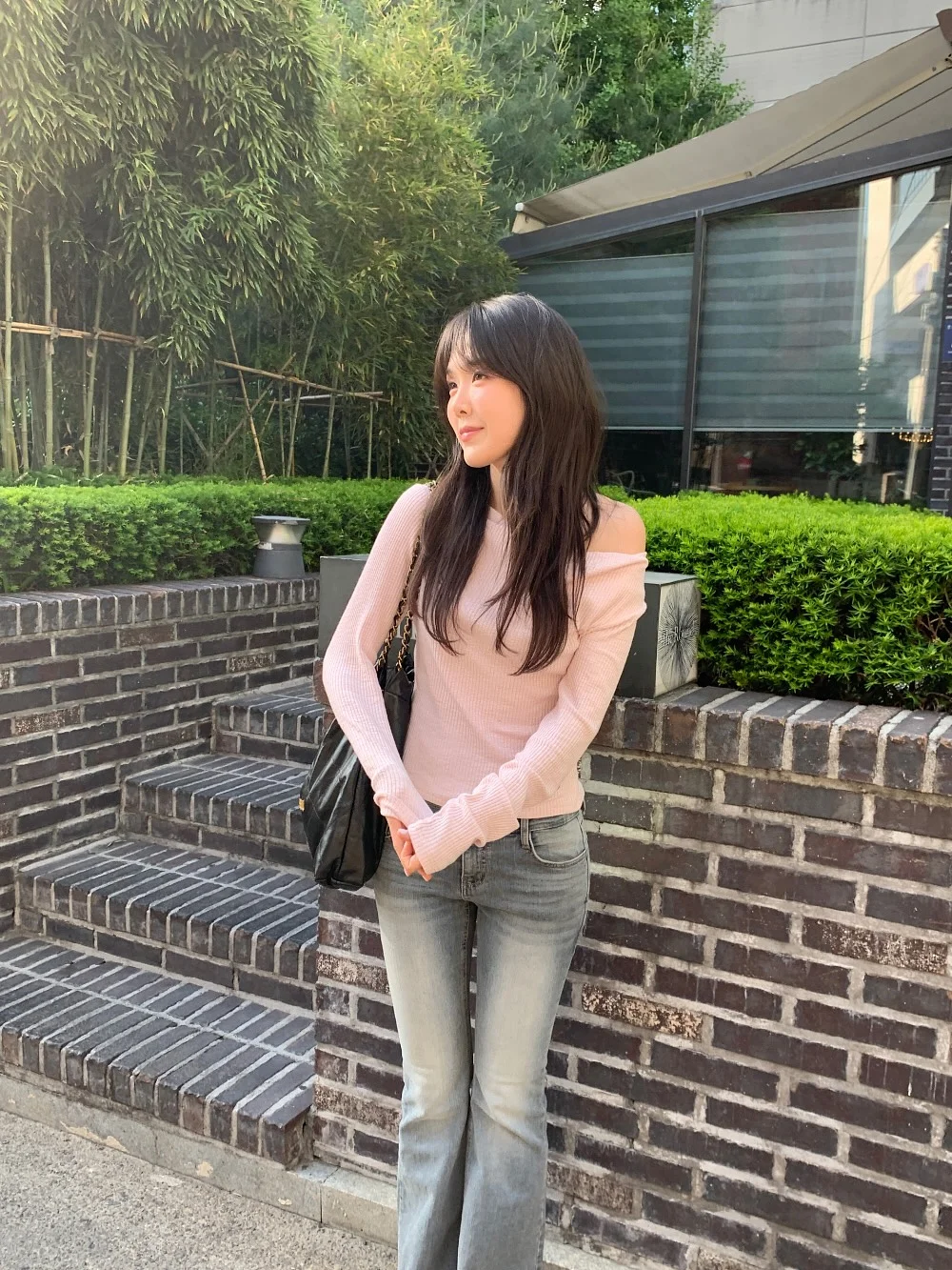 루스 메쉬버킷백 5