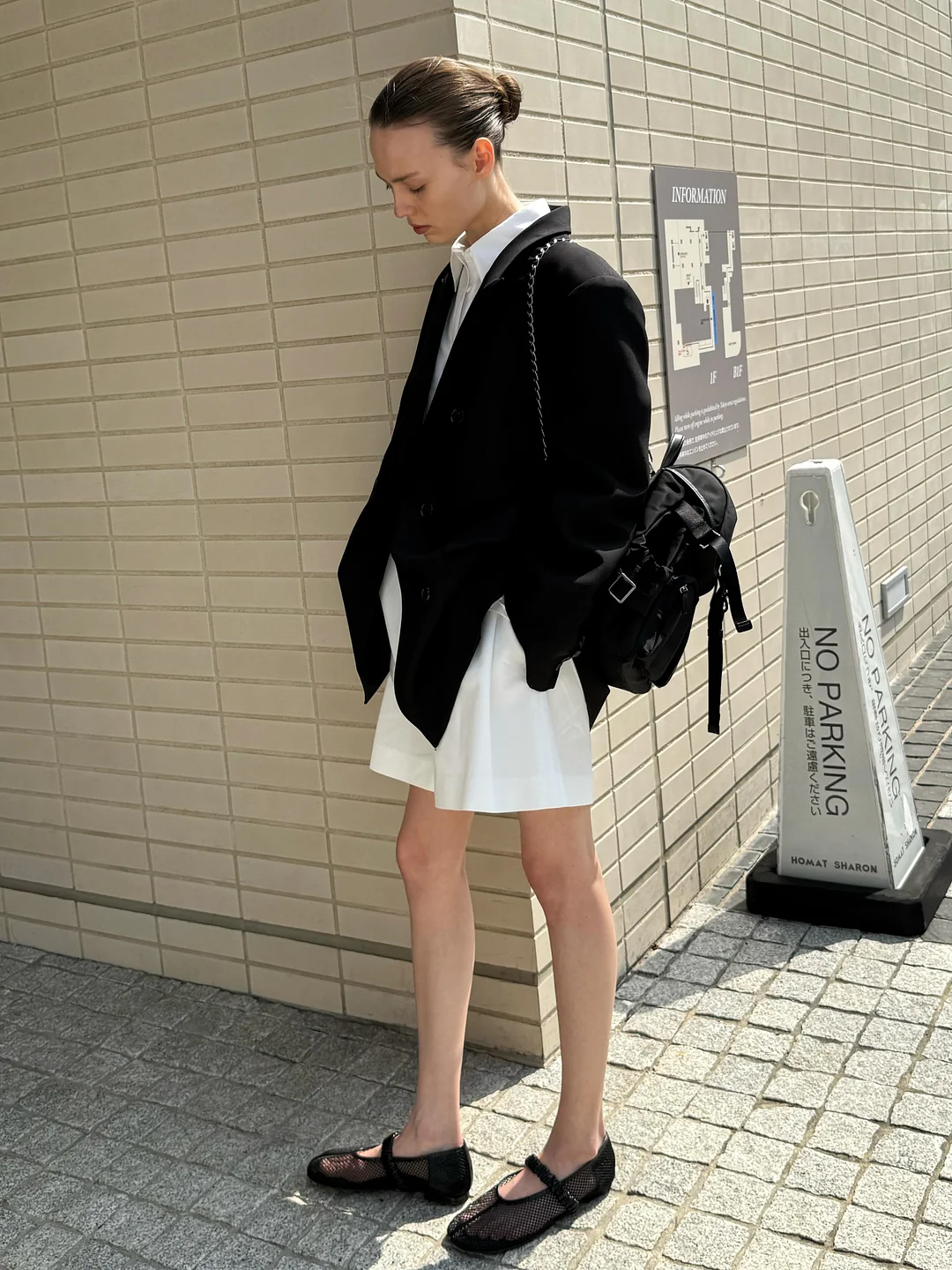 폴린 레이어드 린넨 반팔 블라우스 15