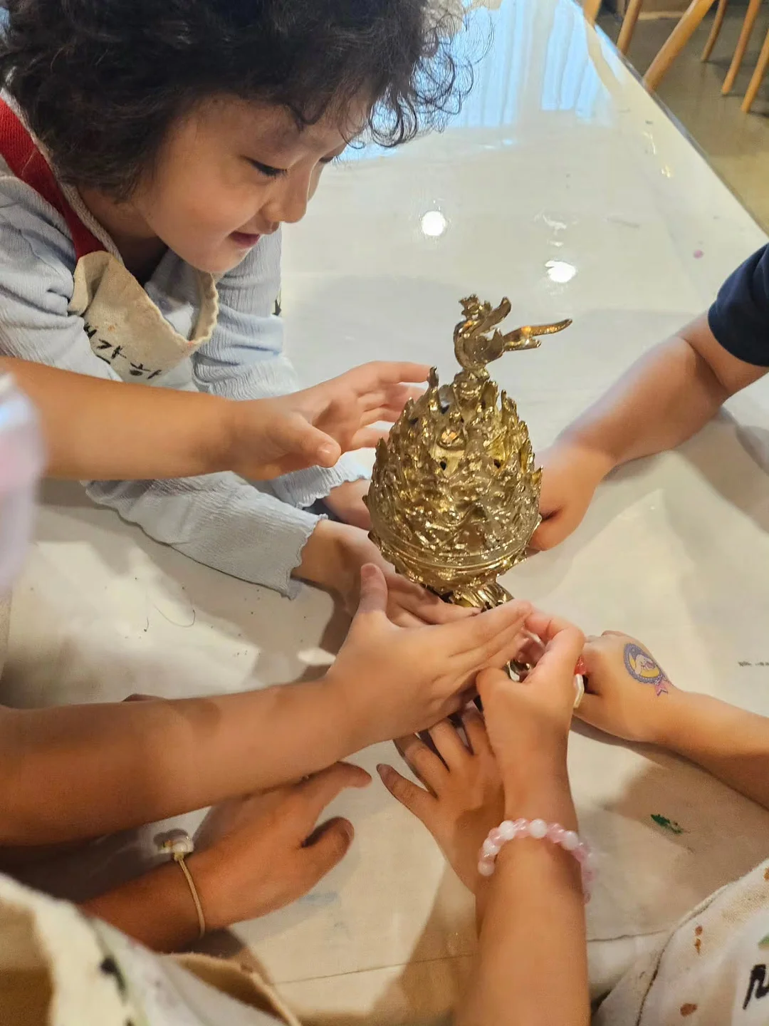 담수진주 자물쇠 목걸이 2