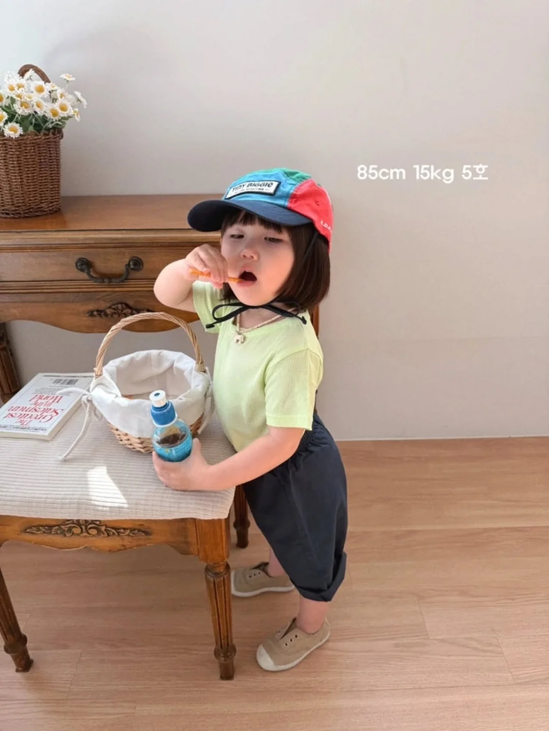 패턴 플리츠 스커트 4