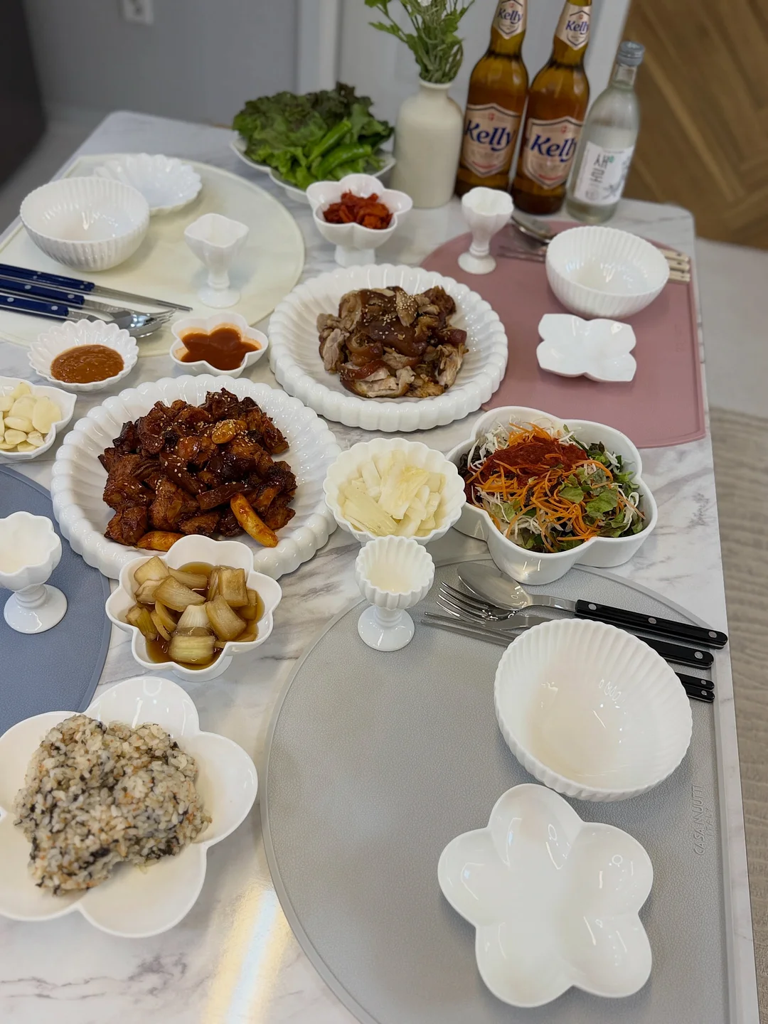 가디건 셋업 및 스커트 7