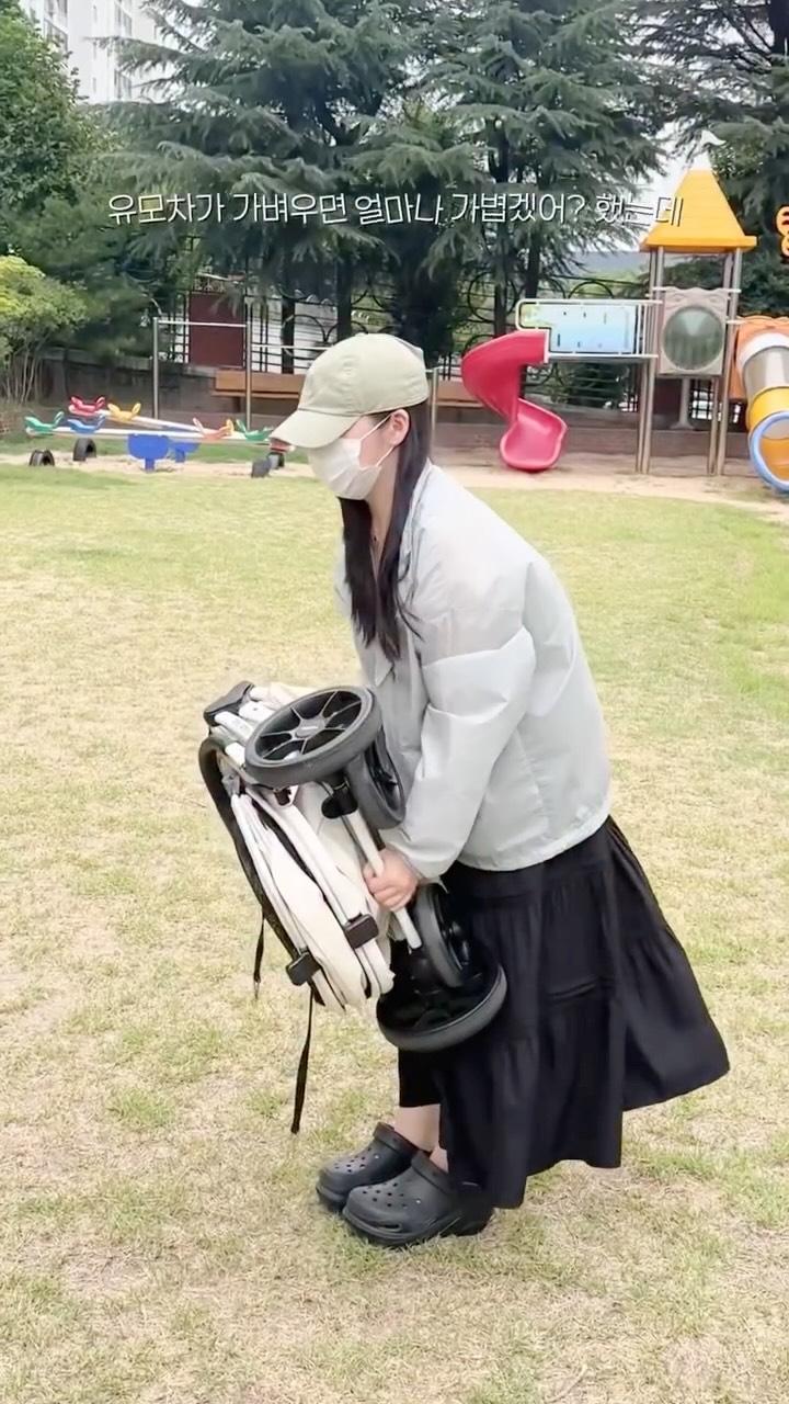 레이스 스커트
