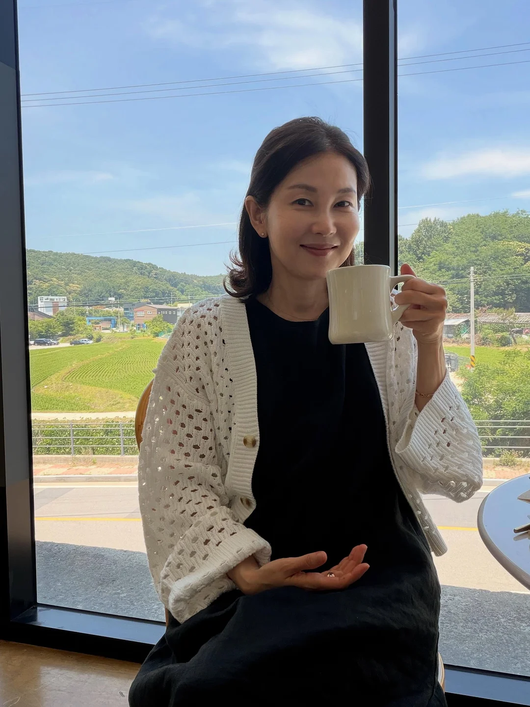 자카드 가디건 스커트 6