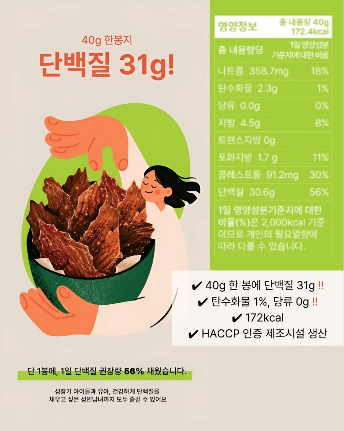잔들래 김치 3종 6
