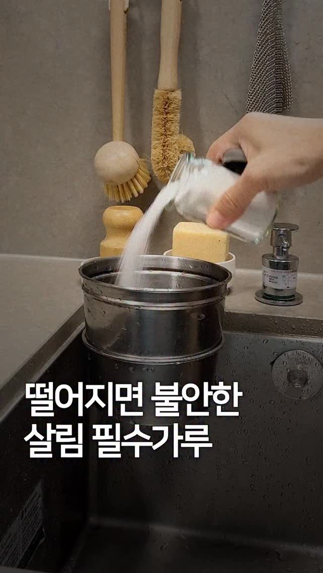 듀얼 스펀지 세척솔